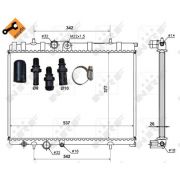 Слика 1 на Воден радиатор (ладник) NRF EASY FIT 50440