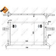 Слика 1 $на Воден радиатор (ладник) NRF EASY FIT 507529