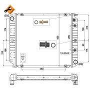 Слика 1 на Воден радиатор (ладник) NRF EASY FIT 514782