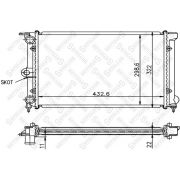 Слика 1 $на Воден радиатор (ладник) STELLOX 10-25002-SX