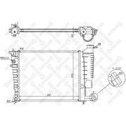 Слика 1 $на Воден радиатор (ладник) STELLOX 10-25026-SX