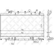 Слика 1 $на Воден радиатор (ладник) STELLOX 10-25732-SX