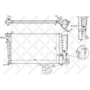 Слика 1 $на Воден радиатор (ладник) STELLOX 10-26112-SX