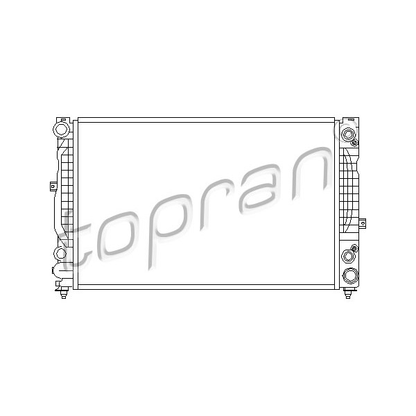 Слика на Воден радиатор (ладник) TOPRAN 112 294