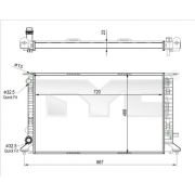 Слика 1 $на Воден радиатор (ладник) TYC 702-0037-R
