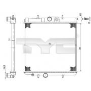 Слика 1 на Воден радиатор (ладник) TYC 726-0017-R