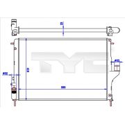 Слика 1 $на Воден радиатор (ладник) TYC 728-0056-R