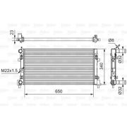 Слика 1 на Воден радиатор (ладник) VALEO 701522