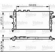 Слика 1 $на Воден радиатор (ладник) VALEO 732550