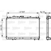 Слика 1 $на Воден радиатор (ладник) VALEO 732612