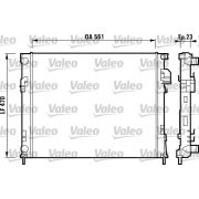 Слика 1 $на Воден радиатор (ладник) VALEO 732853