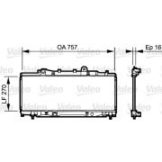 Слика 1 $на Воден радиатор (ладник) VALEO 734219
