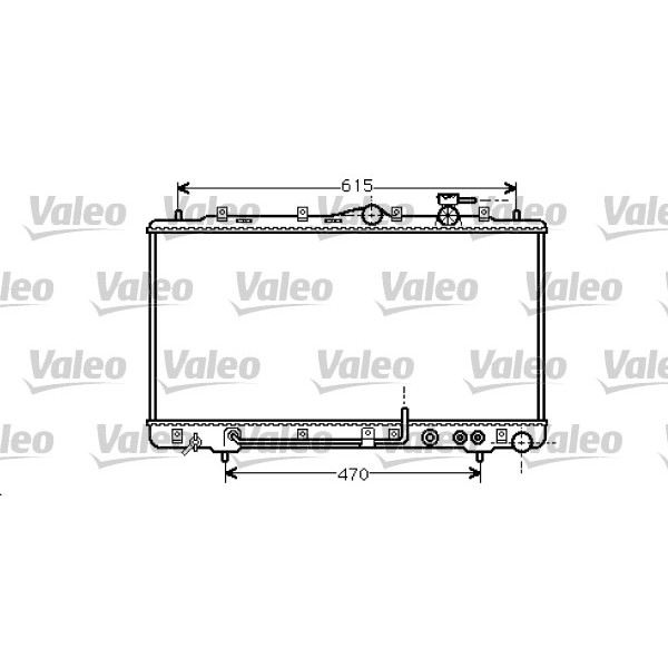 Слика на Воден радиатор (ладник) VALEO 734261