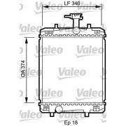 Слика 1 $на Воден радиатор (ладник) VALEO 735072