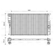 Слика 1 на Воден радиатор (ладник) VALEO 735451