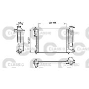 Слика 1 $на Воден радиатор (ладник) VALEO CLASSIC 232534