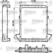 Слика 1 на Воден радиатор (ладник) VALEO NEW ORIGINAL PART 811061