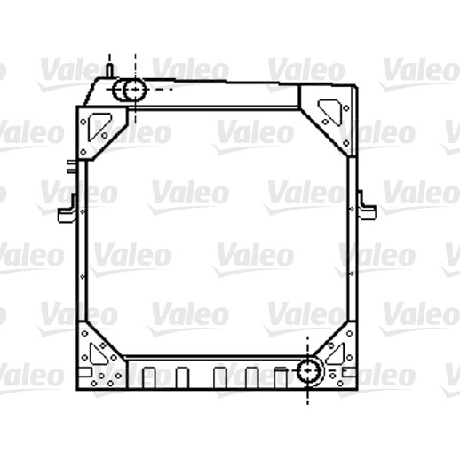 Слика на Воден радиатор (ладник) VALEO New Part 733406 за камион Iveco Turbostar 190-36 - 360 коњи дизел