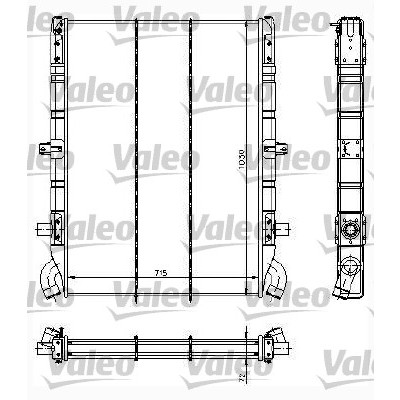 Слика на Воден радиатор (ладник) VALEO New Part 734295