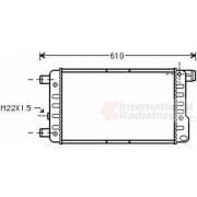 Слика 2 на Воден радиатор (ладник) VAN WEZEL 17002115