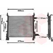 Слика 1 $на Воден радиатор (ладник) VAN WEZEL 18002260