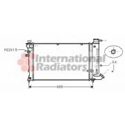 Слика 1 $на Воден радиатор (ладник) VAN WEZEL IR PLUS 09002114