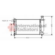 Слика 1 $на Воден радиатор (ладник) VAN WEZEL IR PLUS 09002118