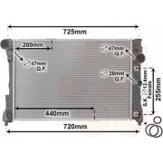 Слика 1 $на Воден радиатор (ладник) VAN WEZEL IR PLUS 30002475