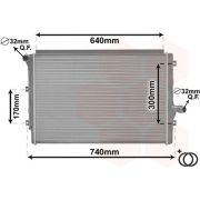 Слика 1 на Воден радиатор (ладник) VAN WEZEL IR PLUS 58012208