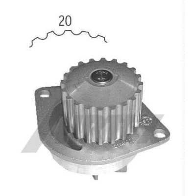 Слика на Водна пумпа AIRTEX 1419 за Citroen AX Hatchback ZA 14 - 75 коњи бензин