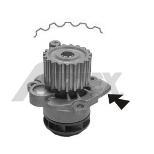 Слика на Водна пумпа AIRTEX 1670 за Seat Cordoba Saloon (6L2) 1.9 TDI - 100 коњи дизел