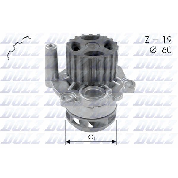 Слика на Водна пумпа DOLZ A197