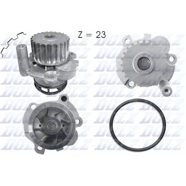 Слика на Водна пумпа DOLZ A212 за Audi TT (8J3) 2.0 TFSI quattro - 272 коњи бензин
