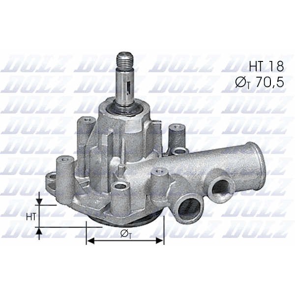 Слика на Водна пумпа DOLZ M140