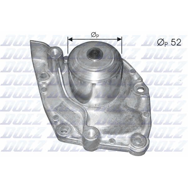 Слика на Водна пумпа DOLZ R229 за Renault Laguna 2 Sport Tourer (KG0-1) 1.9 dCi (KG1V) - 130 коњи дизел