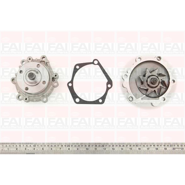 Слика на Водна пумпа FAI AutoParts WP3046 за Toyota Land Cruiser (J7) 2.4 TD (LJ70_, LJ73_) - 86 коњи дизел