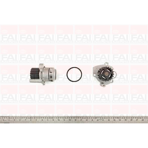 Слика на Водна пумпа FAI AutoParts WP6437 за VW Jetta 3 (1K2) 1.9 TDI - 105 коњи дизел