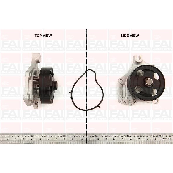 Слика на Водна пумпа FAI AutoParts WP6473 за Mazda 3 Hatchback (BL) 1.6 MZR - 105 коњи бензин