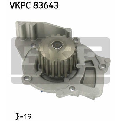 Слика на Водна пумпа SKF VKPC 83643 за Ford S-Max 2.0 TDCi - 136 коњи дизел