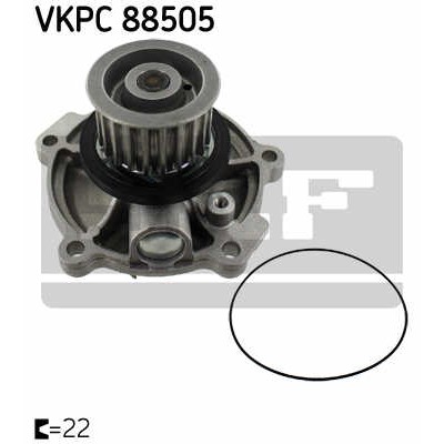 Слика на Водна пумпа SKF VKPC 88505