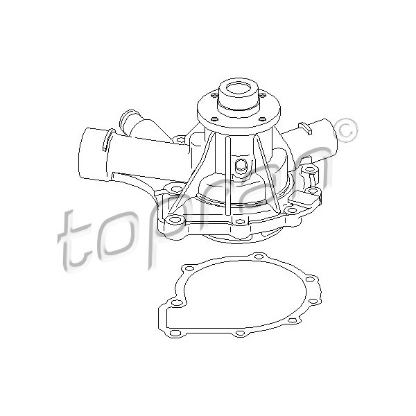 Слика на Водна пумпа TOPRAN 401 176