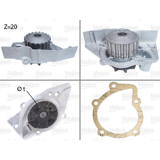 Слика на Водна пумпа VALEO 506029 за камион Iveco M 135-17 - 177 коњи дизел