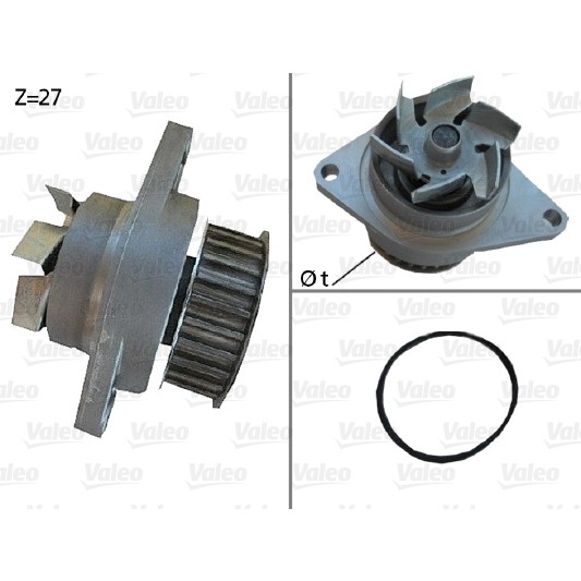 Слика на Водна пумпа VALEO 506385