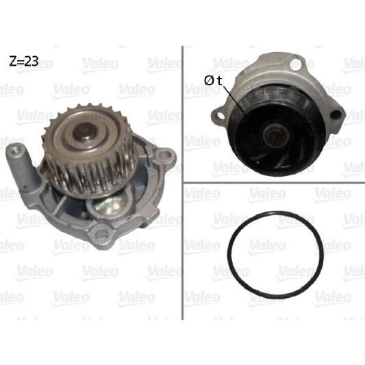 Слика на Водна пумпа VALEO 506790 за Seat Altea XL (5P5,5P8) 1.6 - 102 коњи бензин