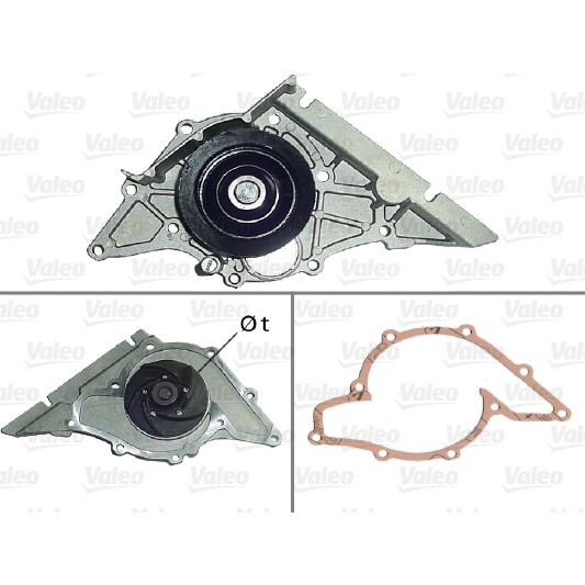 Слика на Водна пумпа VALEO 506794 за VW Phaeton (3D2) 4.2 V8 4motion - 335 коњи бензин