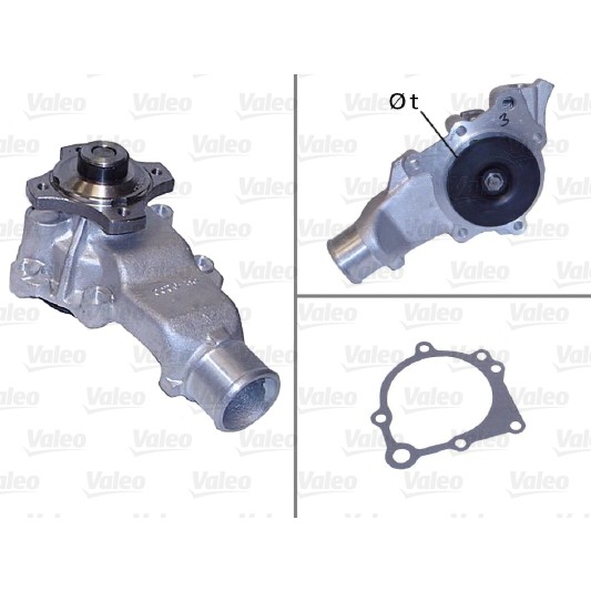 Слика на Водна пумпа VALEO 506795
