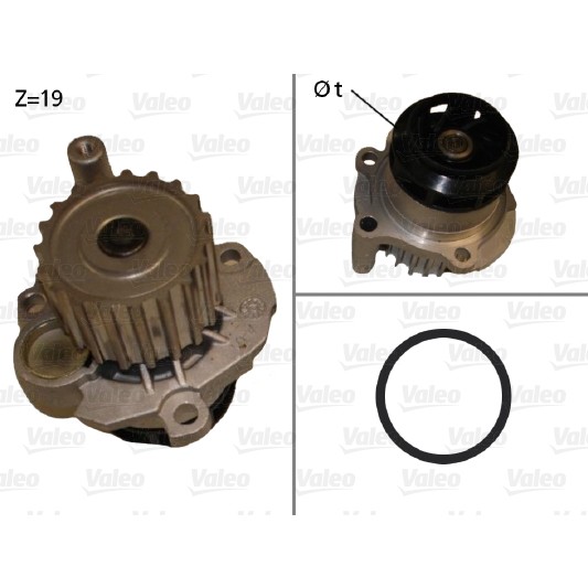 Слика на Водна пумпа VALEO 506874