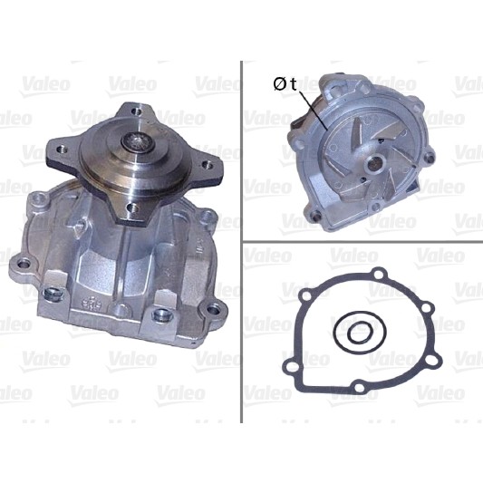 Слика на Водна пумпа VALEO 506904