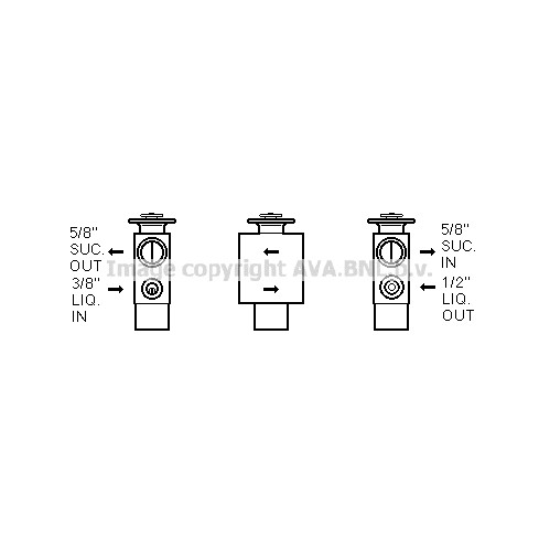 Слика на Возвратен вентил за клима уред AVA QUALITY COOLING CL1005