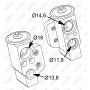 Слика 1 на Возвратен вентил за клима уред NRF 38417